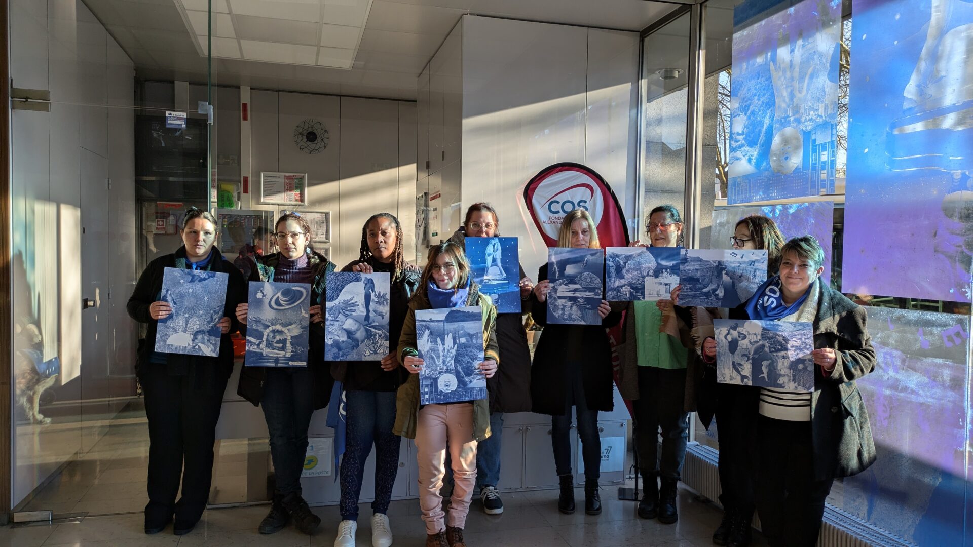 Vernissage de l’exposition - «Je rêve en cyanotype»